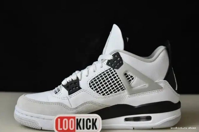 Rep DH6927-111 Military Jordan 4 Black Retro 0430